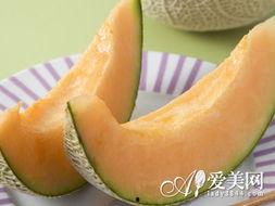 大美女吃哈密瓜,甜蜜邂逅，尽享夏日清新